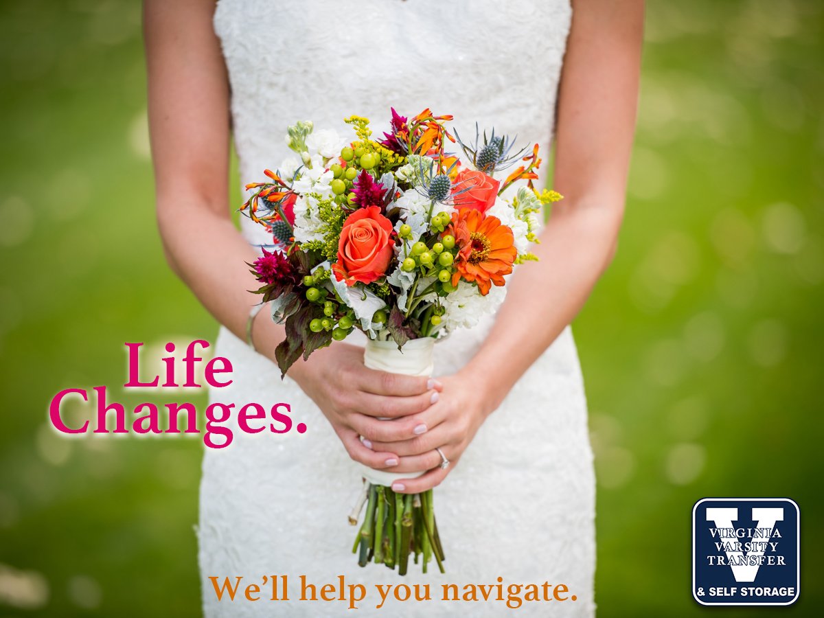 VirginiaVarsity's tweet photo. When there's a #wedding, usually it means two homes will merge!  We can help make that process smoother! #SmoothMoves https://t.co/UcUif9PMtW
