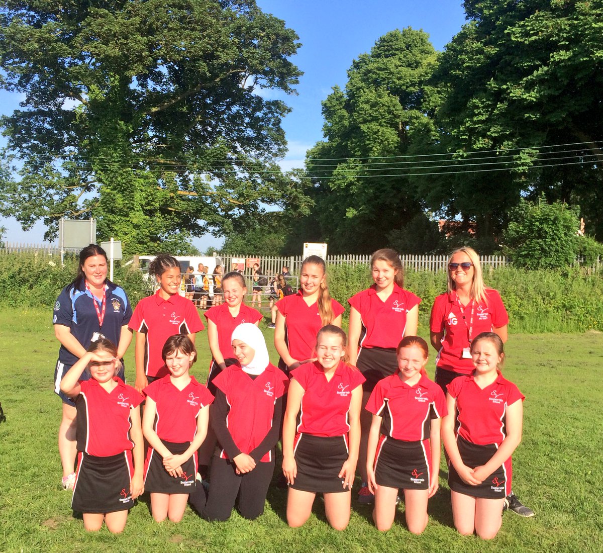 somervaleschool's tweet photo. Great intro to #rounders for Y7 today ⚾️ Great fun to be had &amp; lots of smiley faces! Thank you parents for the cheers &amp; support #legends 

Players of the matches: Abbie x 2, Millie &amp; Ryanna 🙌🏻 thanks to #coachTanner&amp;Chivers for being top coaches! https://t.co/qVqa6JdYl5
