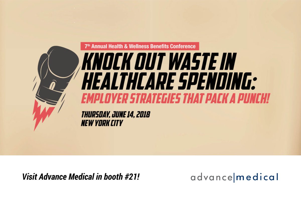 We look forward to participating in the 7th Annual Health &amp; Wellness Benefits Conference on June 14th, see you there! bit.ly/2JjCyx9