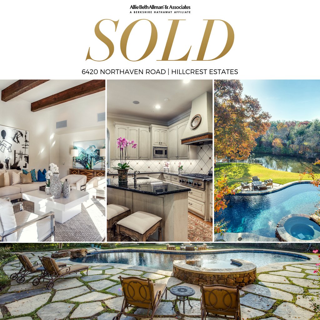 AllieBethAllman's tweet photo. #SOLD – 6420 Northaven Road | #HillcrestEstates | 4 bedrooms | 4.1 baths #AllieBethAllmanAssociates #LiveLovePrestonHollow #ListingLeader #WeSellPrestonHollow #DallasRealEstate #ForSaleToSold #LuxuryService #LuxuryLiving #DBest https://t.co/SGYqkm9YBw
