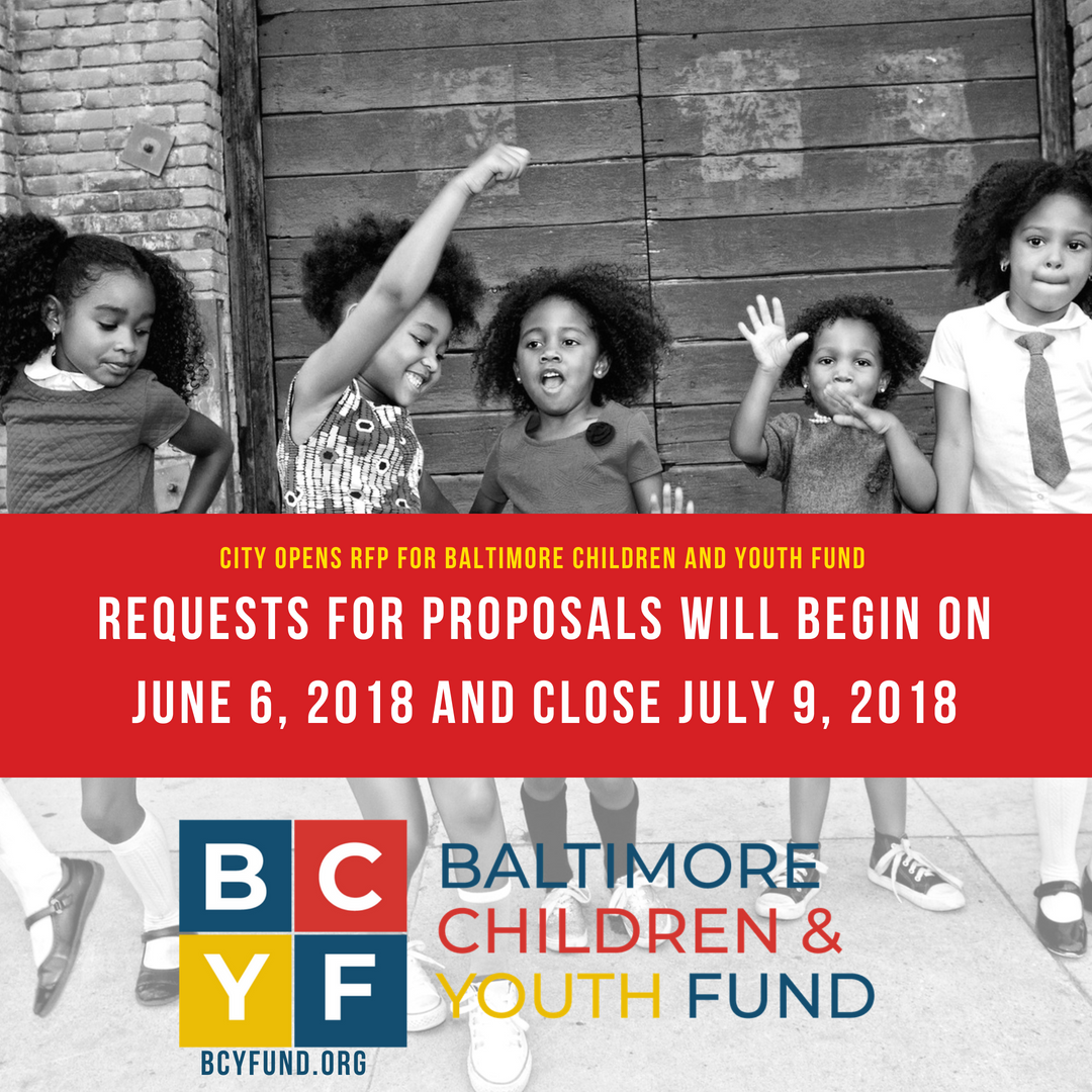 bcyfund's tweet image. CITY OPENS RFP FOR HISTORIC BALTIMORE CHILDREN &amp;amp; YOUTH FUND bcyfund.org/city-opens-rfp… #BCYFUND @mdnonprofits @GoldsekerFdn @abellfoundation @WarnockFound @hjweinbergfdn  @baltimoresun @helping_change @AP @washingtonpost @WashInformer @jamalhbryant @PastorFrankReid @HuffingtonPost