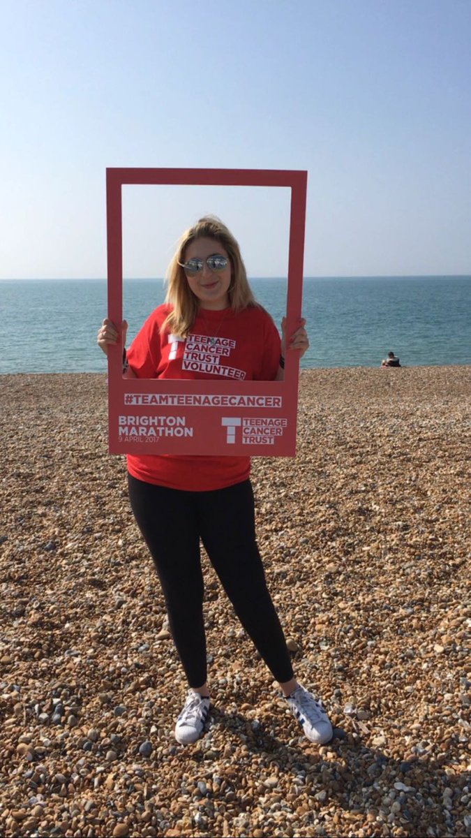 TeenageCancer's tweet photo. We supported Chloe through her cancer and now she volunteers with us in a huge range of roles: 

'I truly believe the charity saved my life - I owe them everything. Volunteering is my teeny tiny way of giving back, and I have such a great time doing it.' 💙 #VolunteersWeek https://t.co/yK09FSPCjz
