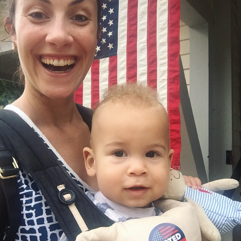 BethDoctor's tweet photo. Congratulations to @MarshallTuck finishing 1st in State Supt primary! Sorry I missed the group photo last night but here’s my photographic tribute to casting a ballot for our kids and future. #CaPrimary2018 https://t.co/0kVnPMWCjN