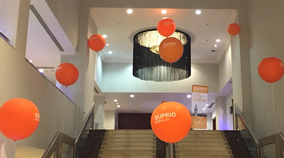 marita_muller's tweet photo. #EUPRIO2018 conference is over and we are returning with fresh ideas to our universities. Thanks to the steering commitee and all who had an active part in this inspiring program. And of course to our Spanish collegues and friends! @VirAceituno @JoseJavierTeja1 Muchas gracias! https://t.co/YY49fK4FFV