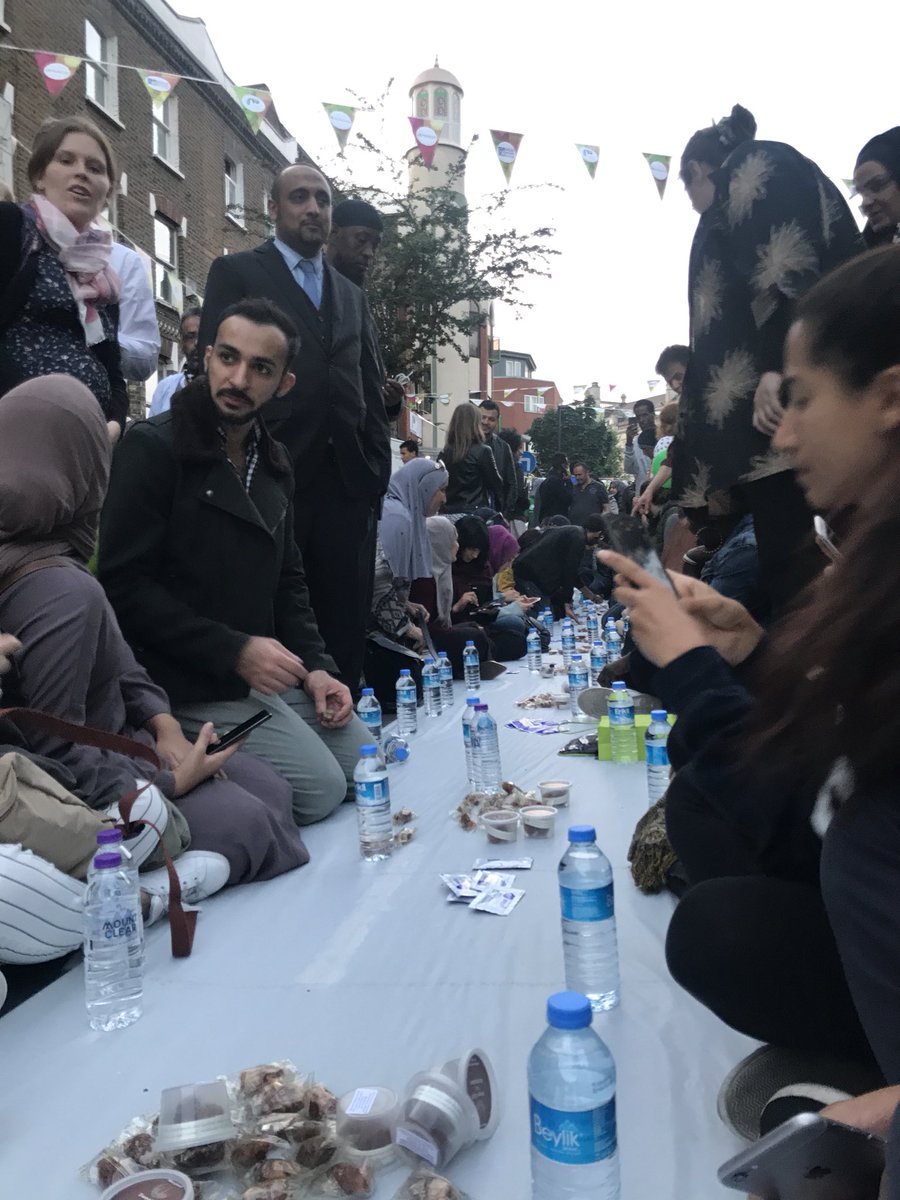 Deffo the biggest Iftar gathering I’ve ever been to !