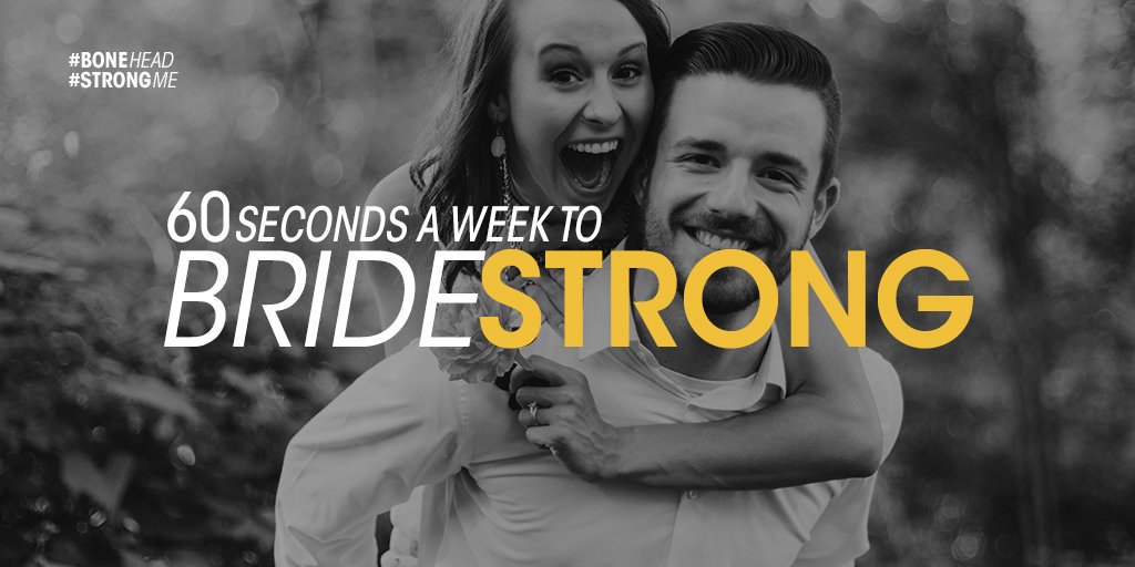 MikeBaue's tweet image. Say "I do" to a STRONGER, HEALTHIER forever. Improve your bone health with the Ultimate #Biohack. 60 seconds is all it takes! 
#OsteoStrong #StrongMe #BrideStrong