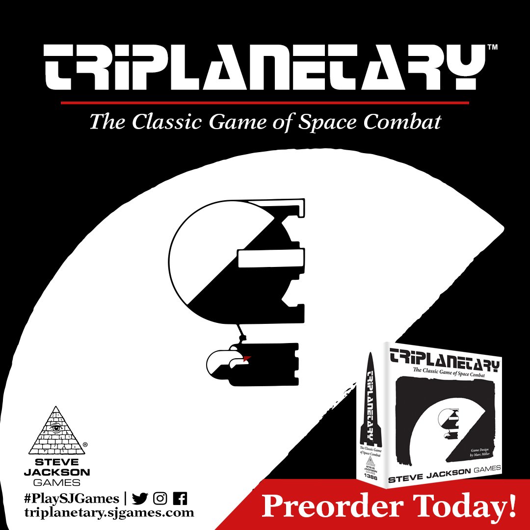 SJGames's tweet image. We have a VERY LIMITED amount of #Triplanetary available for preorder! Reserve yours now: warehouse23.com/products/tripl…