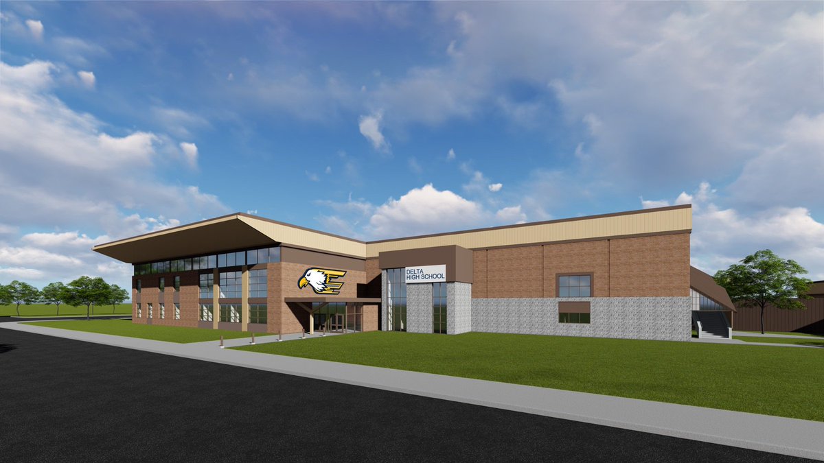 OMSarchitecture's tweet photo. Thanks @MuncieStarPress & Reporter @SethSlabaugh for covering & story on the #Groundbreaking at #DelCom #DeltaHighSchool #MuncieIN & all those who help make the #school #event happen! @DelComSchoolBoard @ReeceMann Superintendent @OMS_Architects @MattconGC https://t.co/AwTGUqYM5C https://t.co/suZV4IDZXG