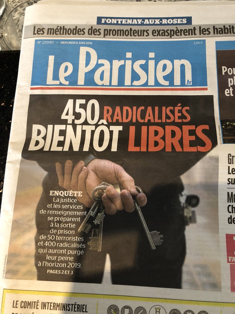 UnPatriote92's tweet photo. 🔵⚪🔴INFO
LA JUSTICE FRANÇAISE OUVRE LA BOITE DE PANDORE DE NOMBREUSES ANNÉES DE TERREUR TERRORISTE EN FRANCE.
MERCI QUI????
MERCI #Macron 
MERCI #belloubet 
#expulsion #FICHÉS S
#ISLAMISTES https://t.co/Hic224L6MN