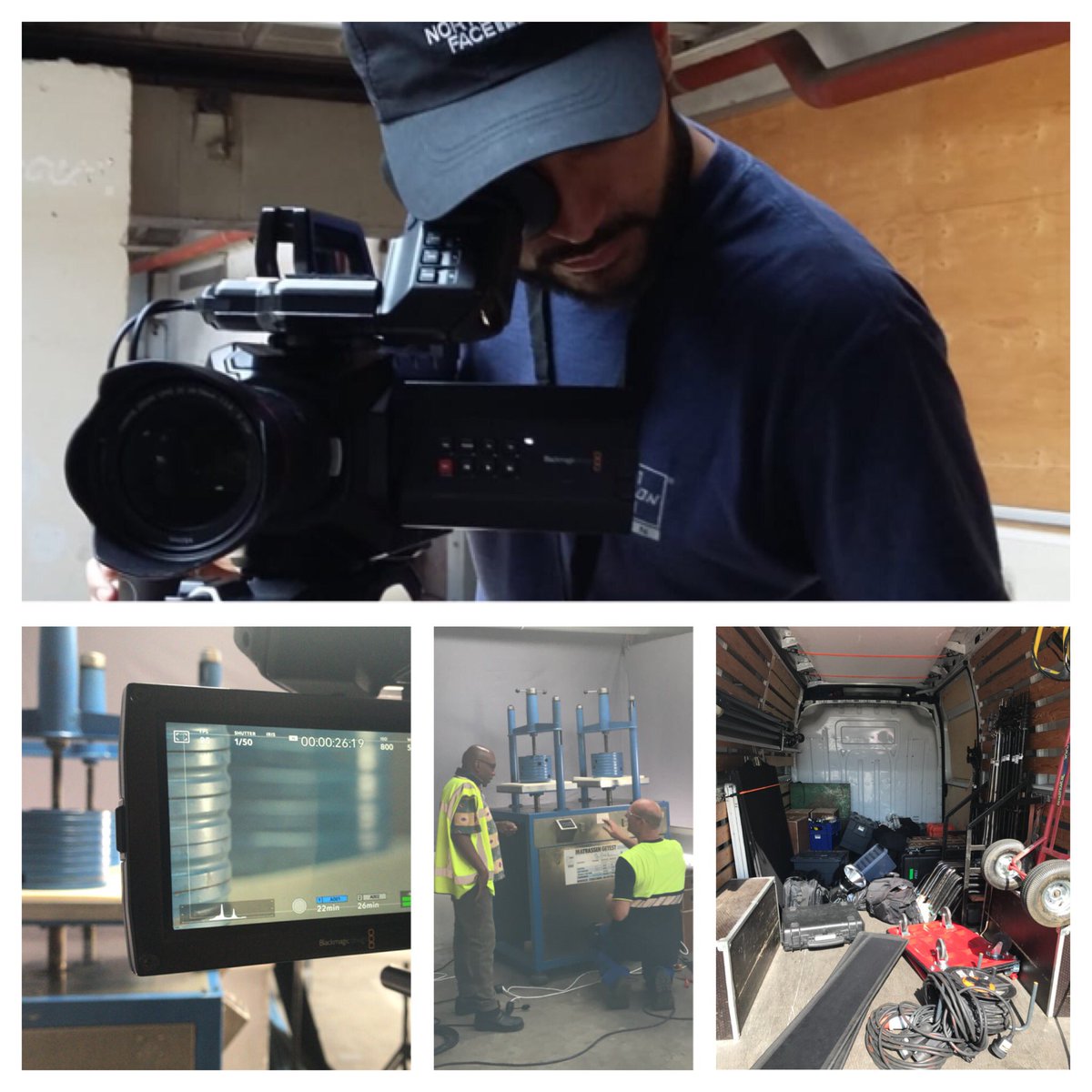 FuegoDesignFilm's tweet photo. Today was an industrial corporate shootday. We switch to these from time to time from the independent work. To make a living. It’s a wrap 🙌🏻 https://t.co/DRfvCyPntn