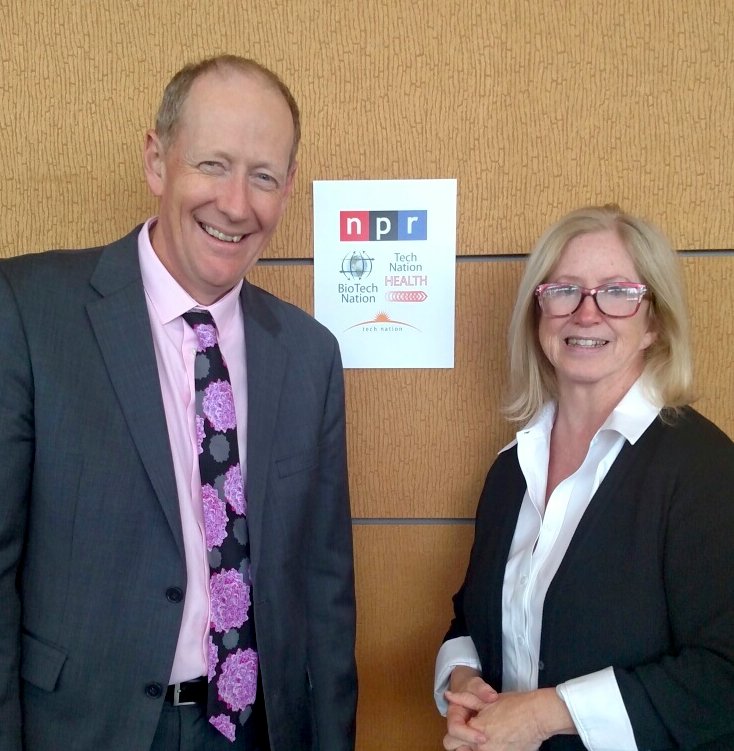 Delivering on the Promise of gene therapy: It was a pleasure to speak with Steve Bagshaw, CEO of @FujifilmDiosyn Biosciences.  #BIO2018