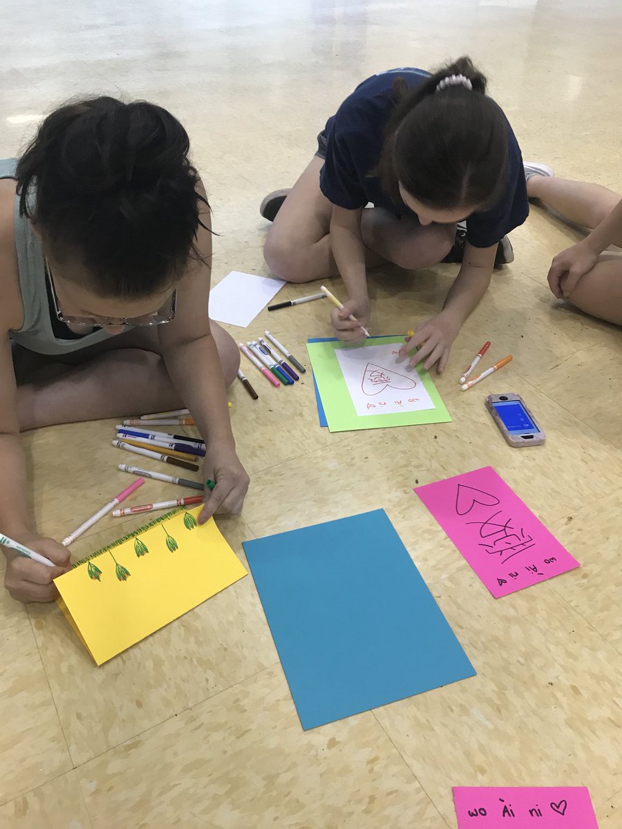 scubagiraffe's tweet photo. Color Guard is more than spinning flags and dance! Today we created pictures for Malaine to take on her trip to China to give to kids at the orphanage she visits! #chscolorguard #morethanguard #serviceproject #picturesforkids #spreadinglove https://t.co/Hdie4wvvPq