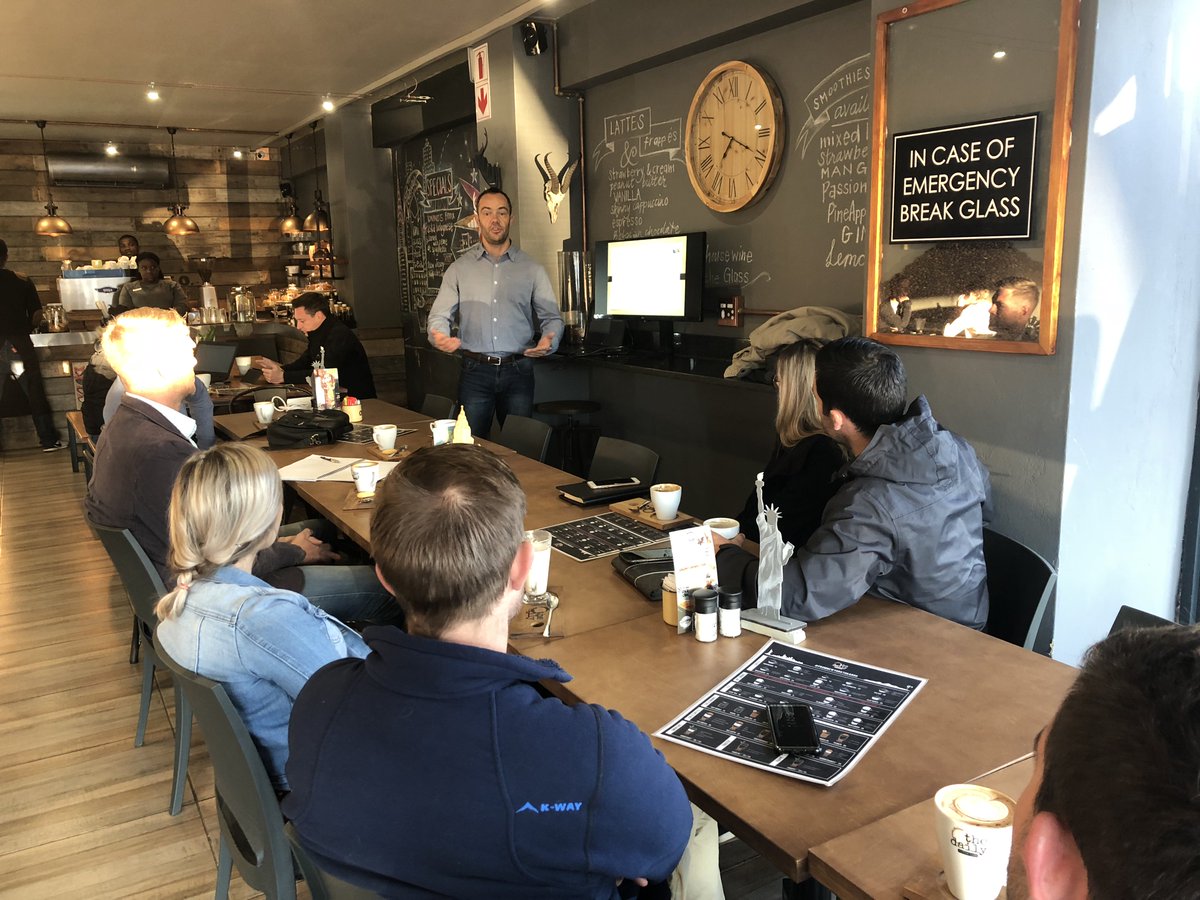 Great Bring on Monday entrepreneur get together breakfast. #collaborate #learn #grow #buildabusiness