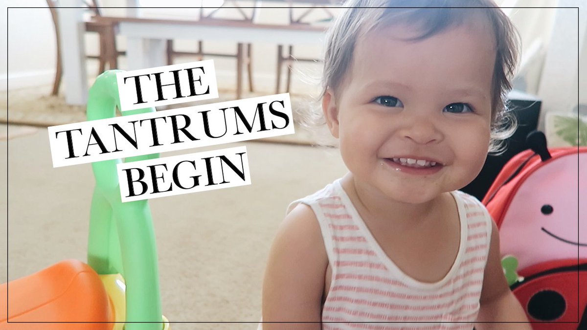 Let the tantrums begin! 😅 bit.ly/2sBOWhR 
___
#sahm #momlife