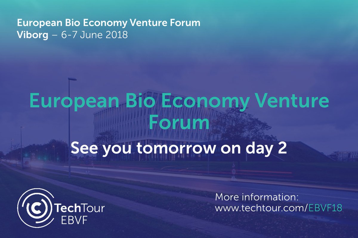 TechTourHQ's tweet photo. Thank you all for attending the first day of the European Bio Economy Venture Forum, see you tomorrow! For the last updates on the programme: https://t.co/aYbJ6pcoPg #EBVF18 #bioeconomy #greeneconomy #circulareconomy https://t.co/bfmgTX5FVl