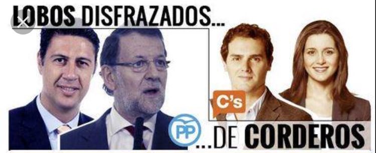 Avui aquest voltors carronyers de vots no els sentiràs dir ni escriure cap tuit sobre la divulgació de les imatges dels presos polítics catalans i la vulneració del dret a l intimitat que això supsosa. <a href="/marianorajoy/">Mariano Rajoy Brey</a> <a href="/InesArrimadas/">Inés Arrimadas</a> <a href="/Albiol_SER/">Xavier Gracia Albiol</a> <a href="/Albert_Rivera/">Albert Rivera</a> VERGONYA!!