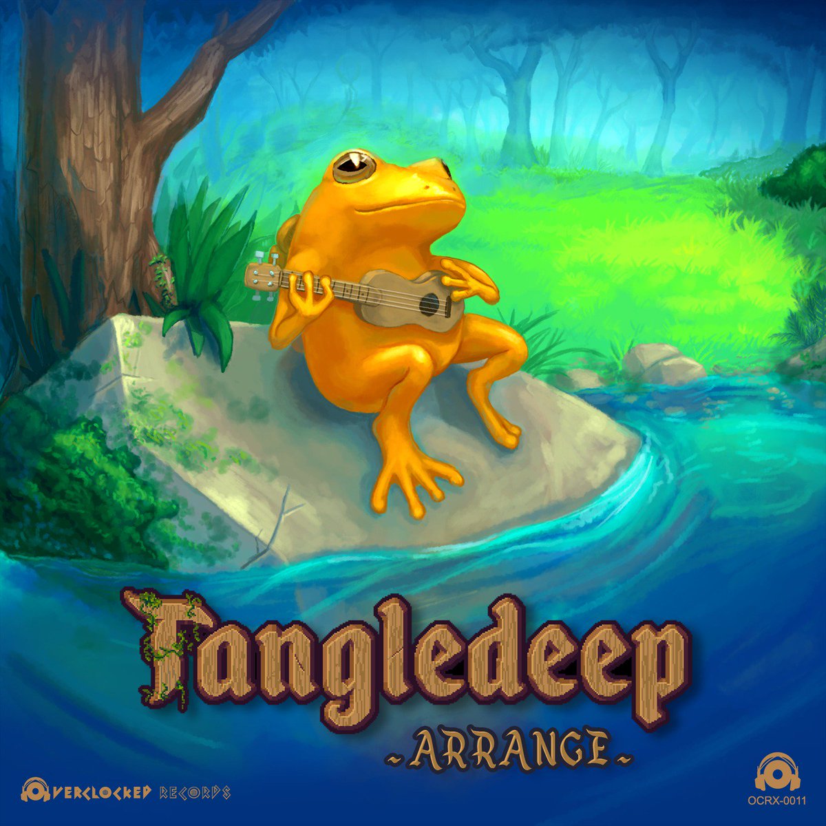 ocremix's tweet photo. AMAZING new VGM album out! "Tangledeep ~Arrange~" is NOW AVAILABLE for $4.99, featuring 20+ ReMixes of @zirconST's @tangledeepgame soundtrack! RIBBIT!
•  https://t.co/rWBOm7drXl
•  https://t.co/NepJpWQxYI https://t.co/PTad8XABZR