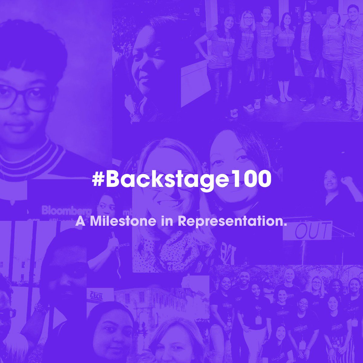 Announcing the #Backstage100
 💜💯👊🏾
backstagecapital.com/100