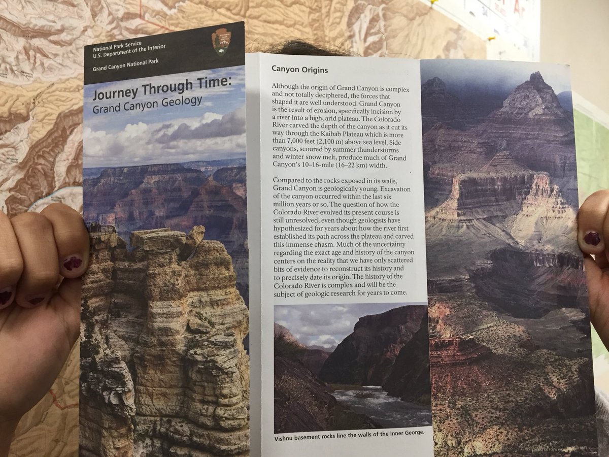 intersvusdcoach's tweet photo. 8th grade science exploring the Grand Canyon.  Thanks to @shaferkshaferk @teach3tech @kfairchild6 https://t.co/lxO8XULTcZ