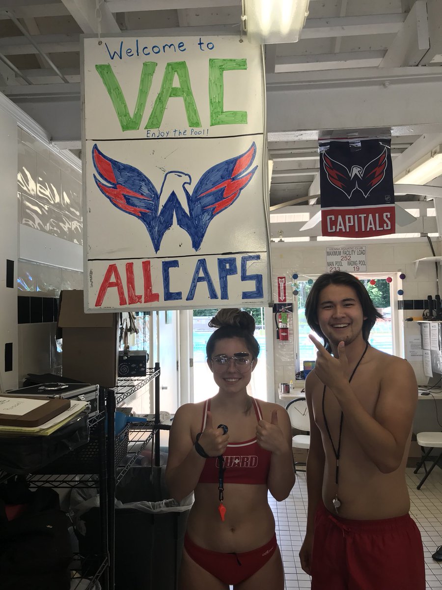 vacpool's tweet photo. We’re all ready for game 5 tomorrow at VAC! #ALLCAPS #enjoythepool https://t.co/1BrPUbk49G