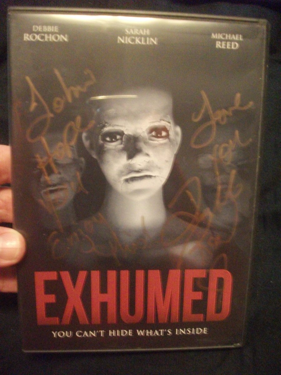 <a href="/DebbieRochon/">Debbie Rochon</a> Exhumed!  I DID enjoy this one, Deb!  It had a noir Hitchcock vibe to it!  Another <a href="/Official_DMart/">D-Mart</a> purchase!   😊👍