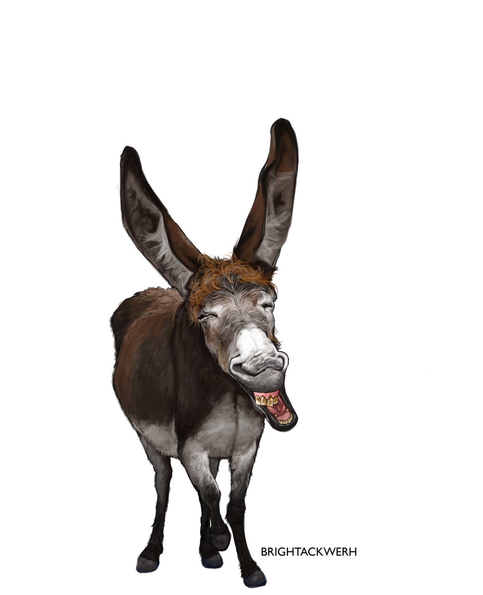brightackwerh's tweet photo. An ass
#abonsamcartoons #animalpainting #donkey #ass #anas #laughingass #illustration #satrie #drawing #painting #number12 https://t.co/9mftBp76Ni
