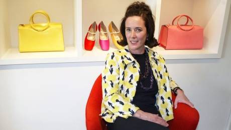CBCEnt's tweet photo. #MyFirstKateSpade: Women pay tribute to late designer https://t.co/Ml4zkbYtvw https://t.co/SAsXWw35mA