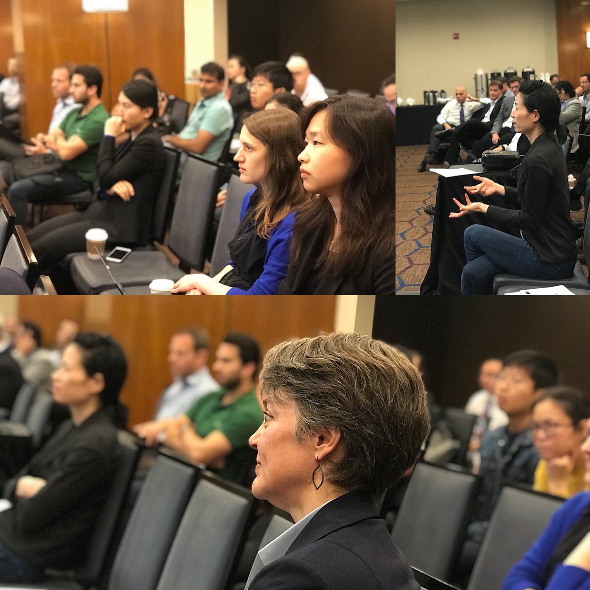 IEEEICHI2018's tweet photo. Today’s #Healthcare Organization Panel, moderated by Dr. Jessica Ancker Of @WCMhpr, featured an incredible group of experts from NYC hospital orgs, incld @nyphospital, @sloan_kettering, @MontefioreNYC and @nyulangone #ieeeichi2018 #healthinformatics #patientdata https://t.co/qUxIwzGVSk