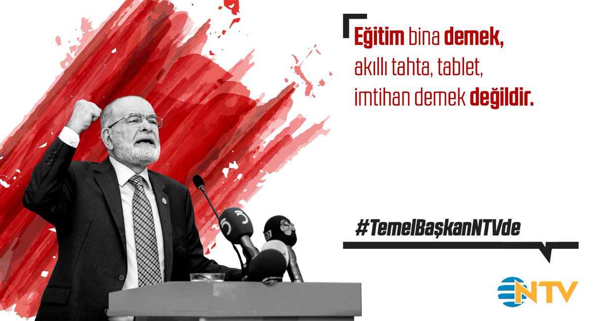 #TemelBaskanNTVde #SaadetPartisi