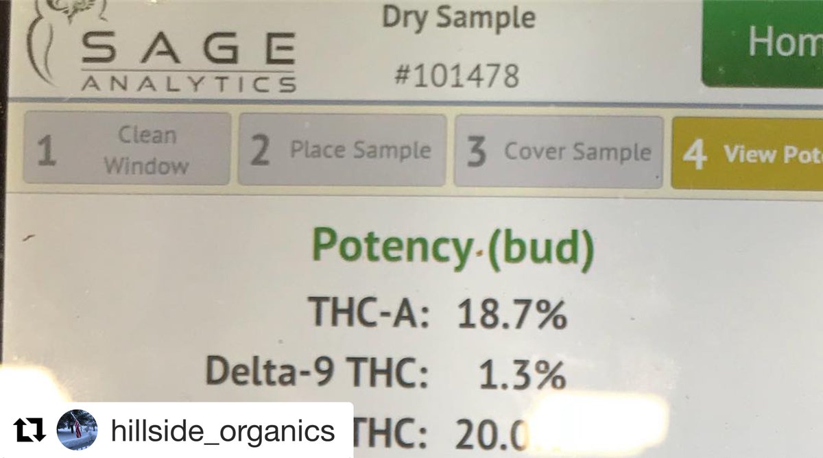SageAnalytics's tweet image. Happy customers!!!! 
#Repost @hillside_organics 
・・・
Got the DedoVerde Haze I grew tested @homegrownmaine expo &amp;amp; in less than 2 mins he had a readout for me. 😁 #thc #sageanalytics #cannabis #testedcannabis #organiccannabis #hillsideorganics  #cannabusiness  #medicalcannabis