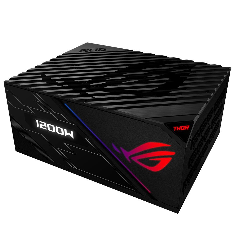 InfinityCustomP's tweet image. Asus announces the ROG Thor modular power supply. Featuring a real time wattage display and 1200W of Platinum power. Also has RGB lighting in case you were in doubt.😉 #rgballthethings #asus #rogthor #overclocking #pcsetups #pcgaming #pcmasterrace #watercooling