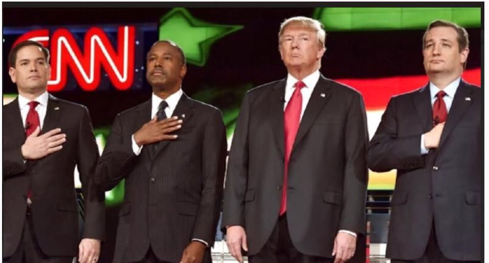 2001kingclassic's tweet photo. @krassenstein Stop being so kind…he’s Fucking Moron !!!! 

…who stresses importance to stand and salute the American flag…but doesn’t know the words to GBA…

“Our Commander of Cheese”-Kelleyanne Conway https://t.co/eSxAlzzwYN
