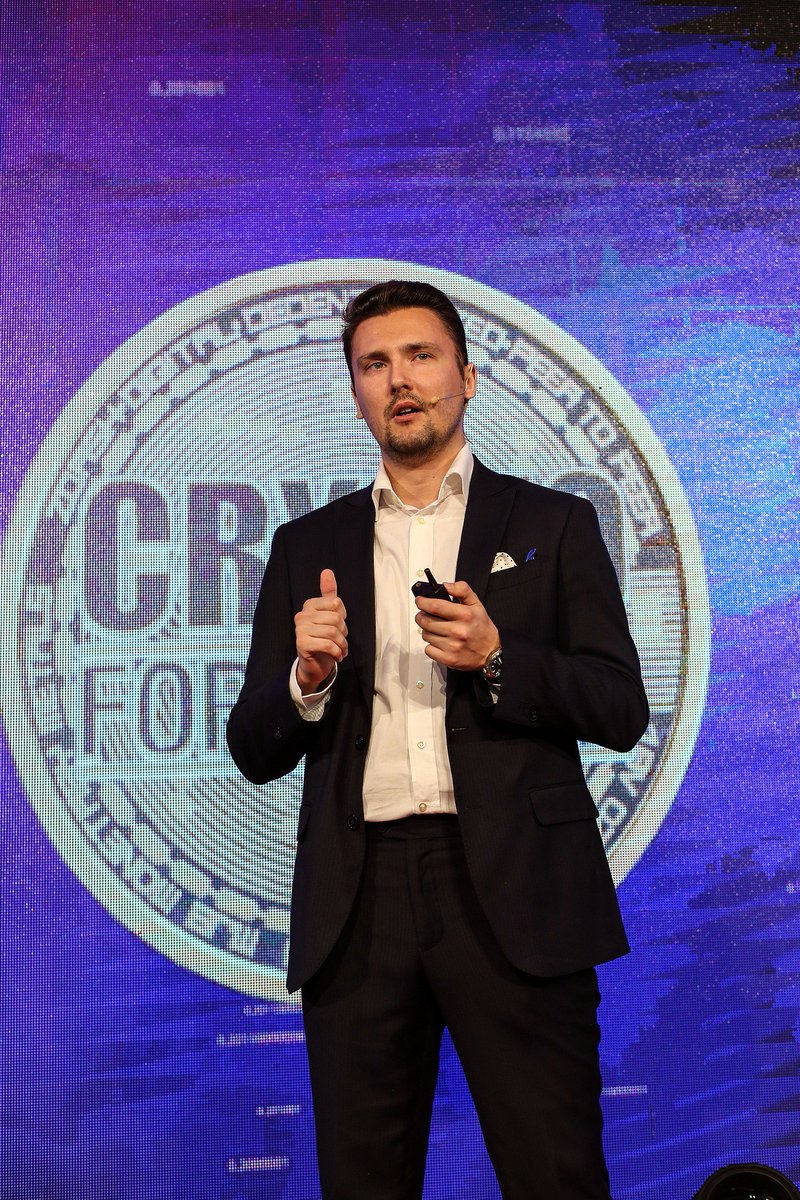 DConferenceIO's tweet photo. Andrey Simbirin the Co-Founder - Strategy and Development of
Faradise, speaking at Crypto Forum for Hotcoins! https://t.co/casApAVhk6