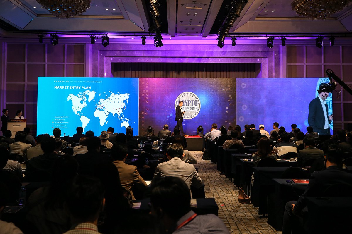 DConferenceIO's tweet photo. Andrey Simbirin the Co-Founder - Strategy and Development of
Faradise, speaking at Crypto Forum for Hotcoins! https://t.co/casApAVhk6