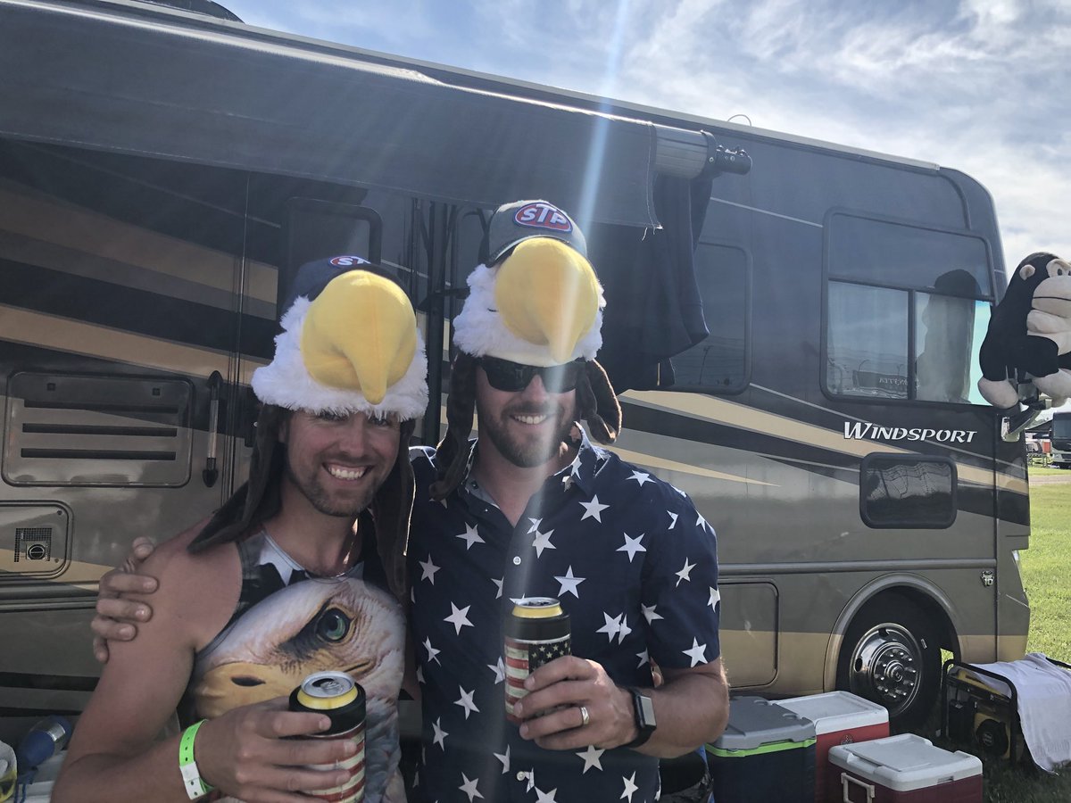 mis_eagle's tweet photo. @BubbaWallace it’s not as great as @jimmywaggs3 pic last weekend, but we’re trying! @RPMotorsports #merica #comepartywithus https://t.co/uNAU2EXt4b