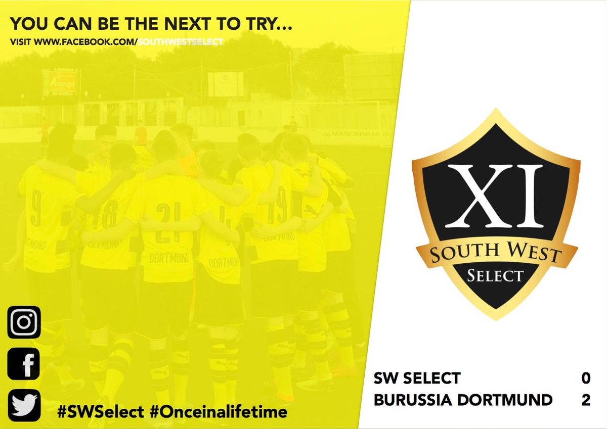 SWSelect's tweet image. Want the opportunity to face some of the best Academies from around the world?

We are now taking trial applications for our 2018/19 squads. Email info@southwestselect.co.uk

#SWSelect #Onceinalifetime