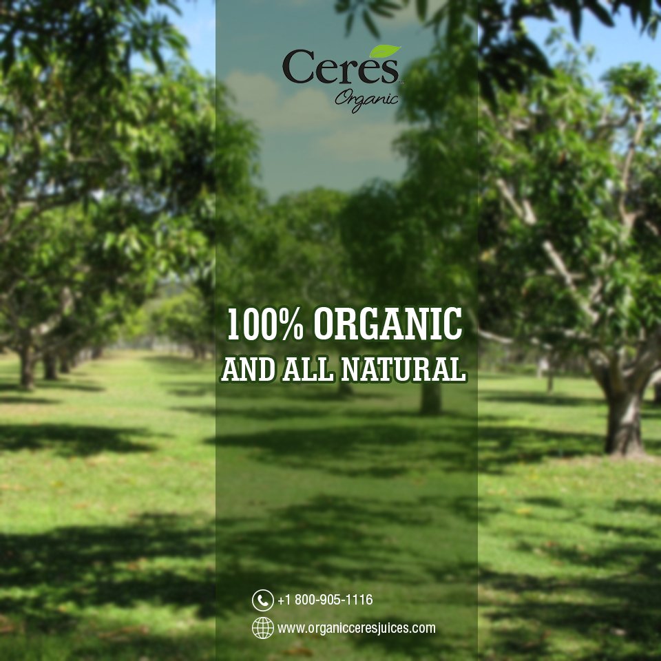 Ceres Organic Juices tweet media