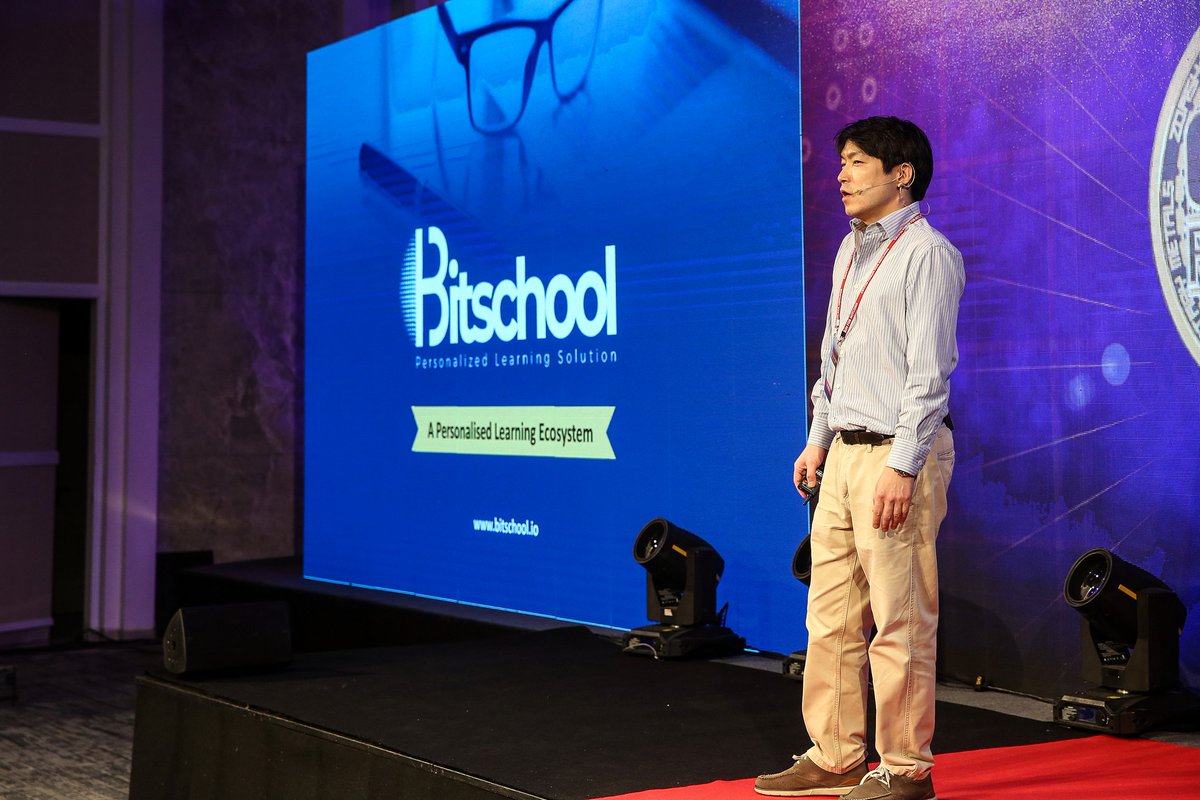 DConferenceIO's tweet photo. Tom Ku, the Co-Founder of Bitschool, speaking at Crypto Forum for Hotcoins! https://t.co/clGw9MjVsA