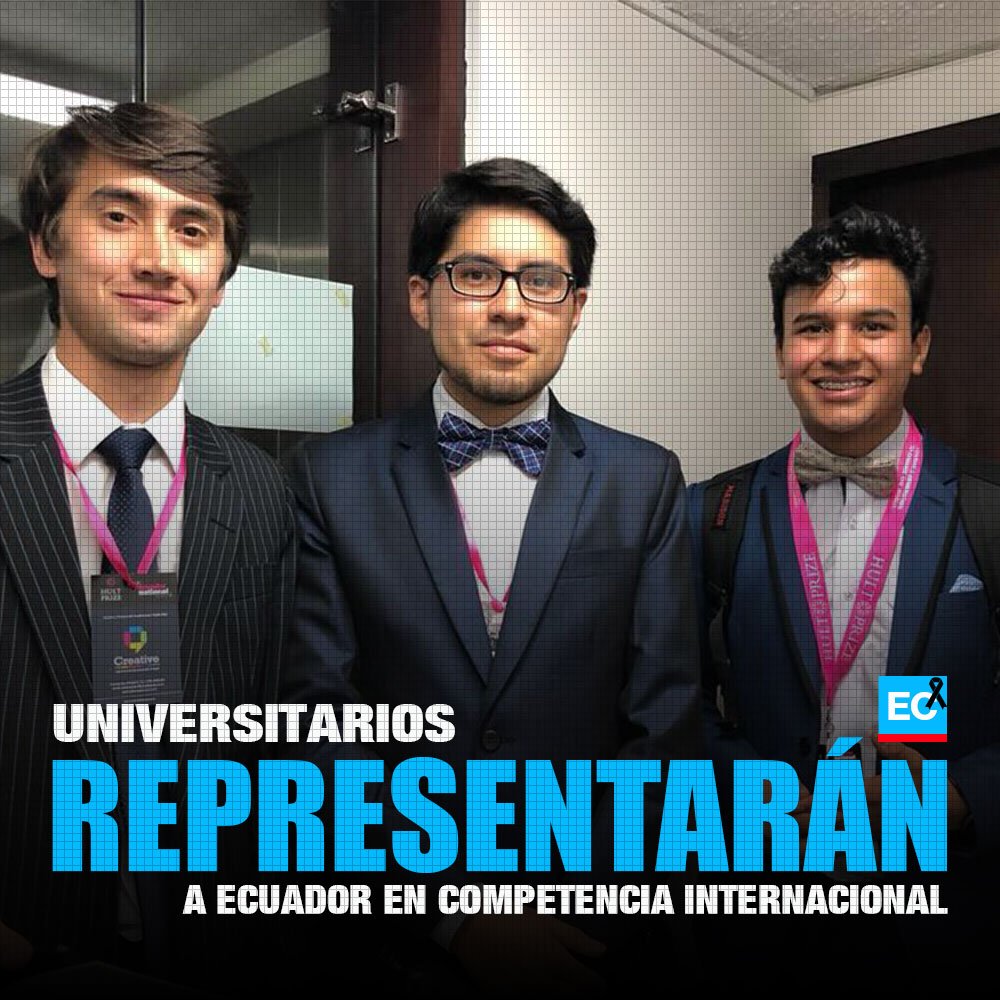 elcomerciocom's tweet photo. Estudiantes de la Universidad Técnica Particular de Loja (UTPL) representarán a Ecuador en la competencia internacional Hult Price. ¿De qué se trata? » https://t.co/fpaHmqa4nS https://t.co/8JJDYH5CcS