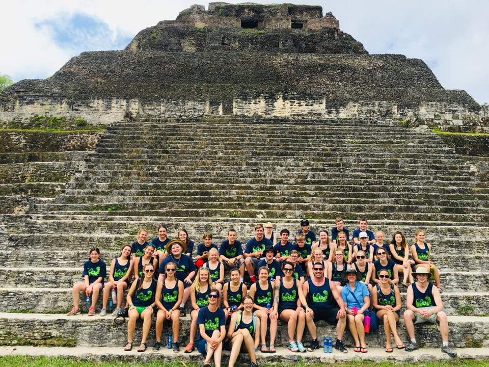WebberMS's tweet photo. 42 @webberms travelers on a service learning adventure in Belize.
Ancient ruins, cave tubing, zip-lining & connecting w local groups to serve & learn #WeAreWebber #WebberLearns #WebberServes #GrowServeInspire #WebberBelize #PSDproud https://t.co/zjfckGLbzz