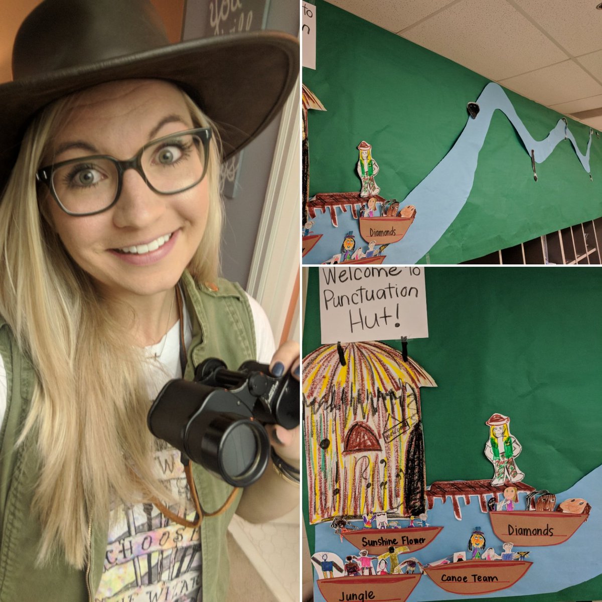 LAES_brownson's tweet photo. @LakeAnneEs Introduced our adventure through the rain forest today! We learned what's in store over the next few days of school, and the explorers are ready for the adventures ahead! #setthestagetoengage #bethewildcard https://t.co/ap39u0vfoz