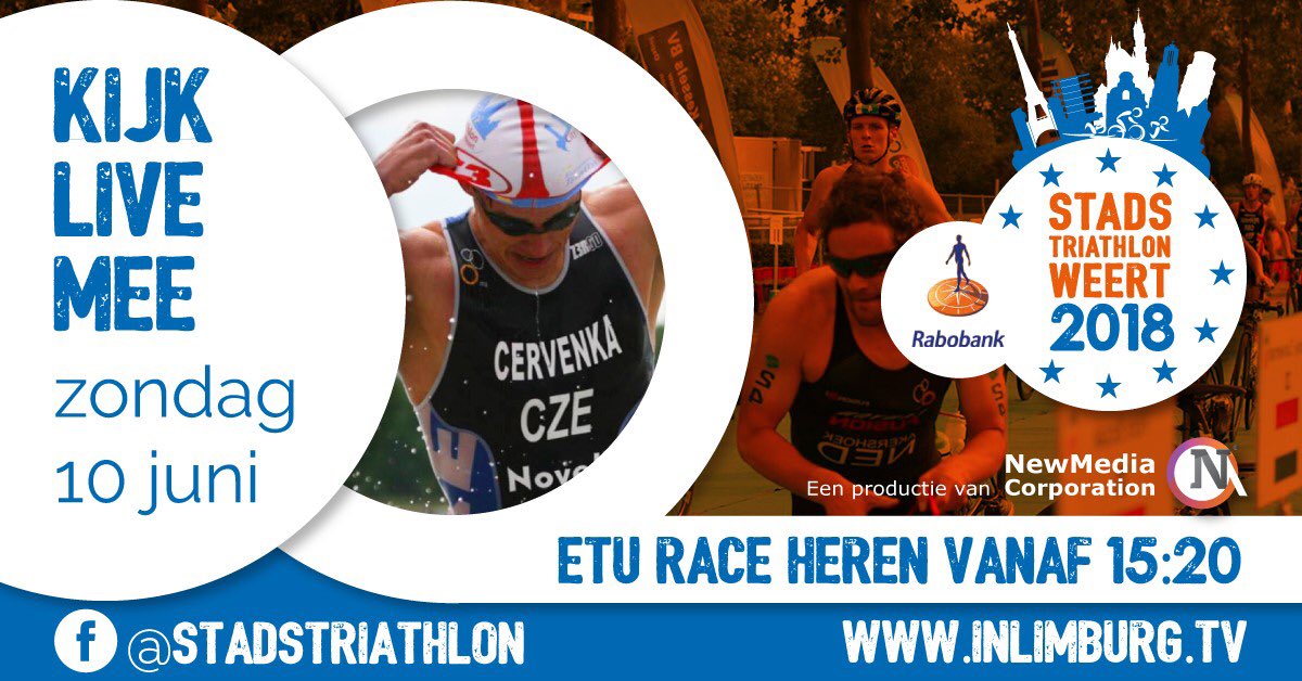 NewMedia_Corp's tweet photo. #STW #stw2018 #Triathlon ⁦@Stadstriathlon⁩ ⁦@ETUtriathlon⁩ ⁦@triathlonNL⁩ ⁦@worldtriathlon⁩ #Livestream https://t.co/q99kAvIjh5