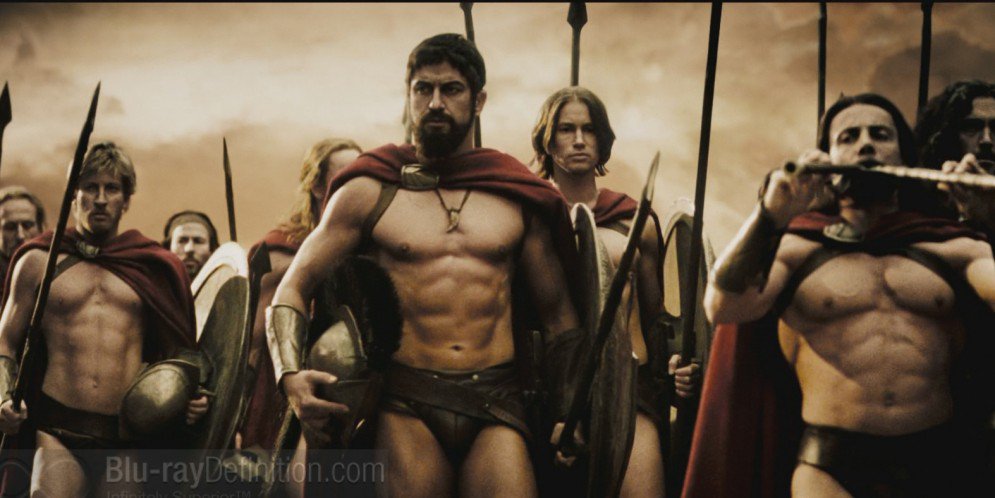 ヤミツキテレビ 怪談朗読 300は背景がほぼcgという映画ですが ジェラルド バトラーはじめ役者の腹筋は全部本物です たまらんですね