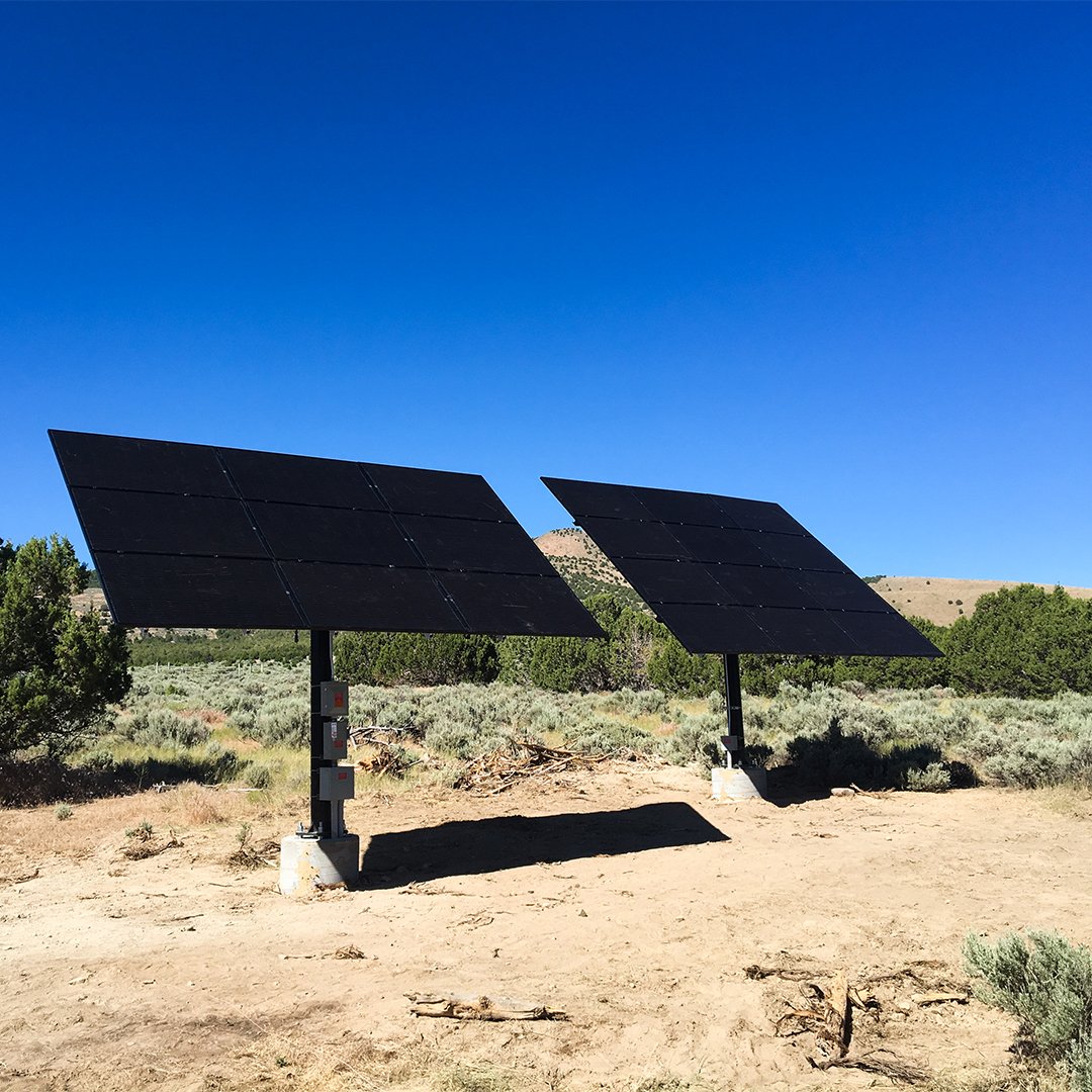 EvelarSolar's tweet photo. Don't have the space for panels on your roof?  Ground mounts are a great option to go solar.  #evelar #evelarsolar #groundmount #gosolar #gogreen #sustatinability https://t.co/Pbepxcv8ey