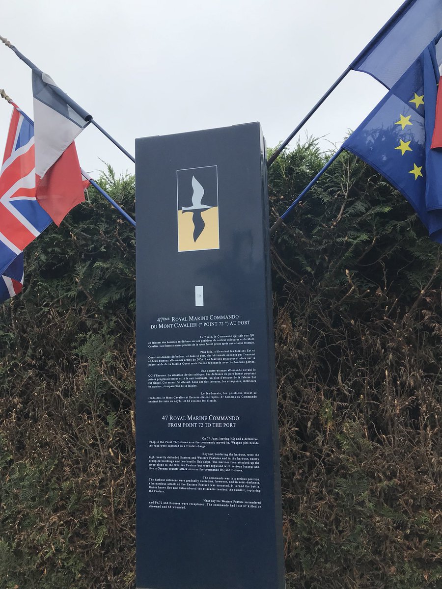 DrinkRM's tweet photo. Always an absolute honour and privilege! Re-traced #47Cdo insertion yomp, Gold beach to Port en Bessin today with 1 AGRM. PeB parade tomorrow. #amazing #truecourage #heroes #WeWillRememberThem https://t.co/73go16ao6v