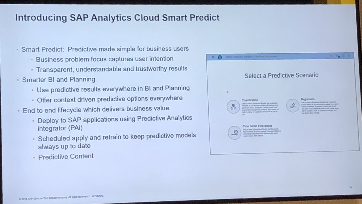 vagramuntflix's tweet image. 2nd day #SAPPHIRENOW wrap-up, major take aways @SAPAnalytics Cloud predictive will cover all today PA functions, BW4 migration paths @celonis process explorer and @sap #AnalyticsHub. 
Very exciting!
@seidor has been there and cant wait to share it with his clients, the ones!