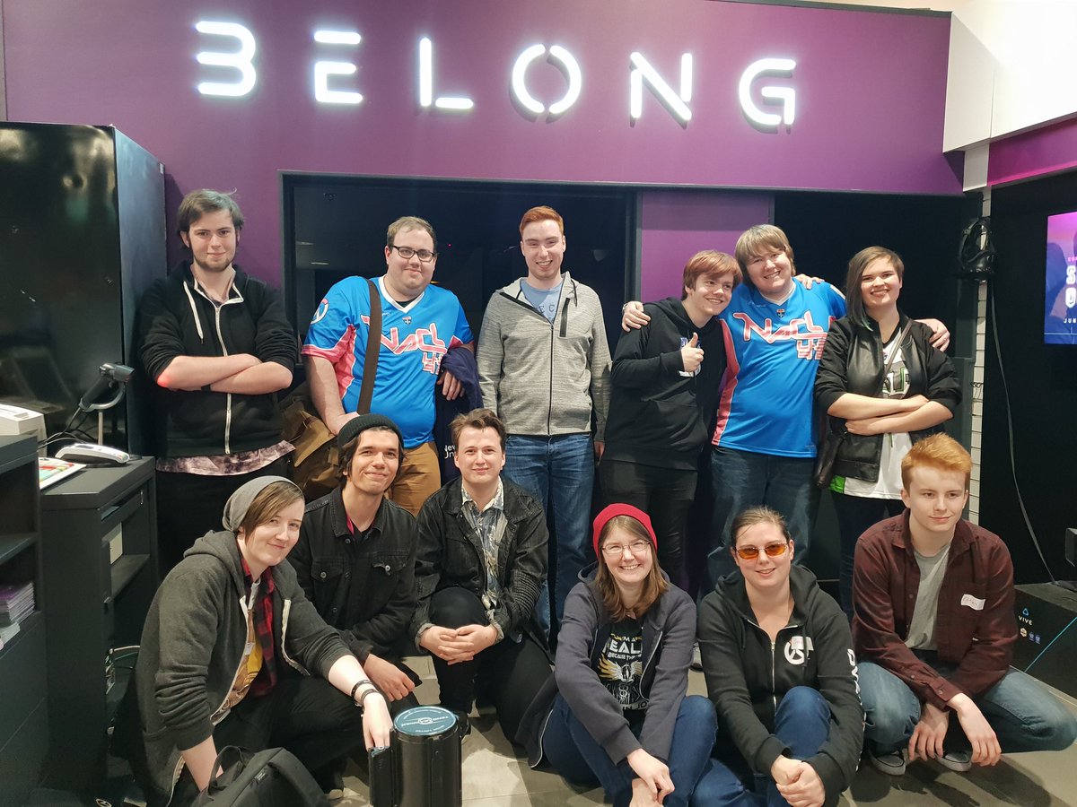 BelongGateshead's tweet photo. After several rounds of fierce competition, we have our Championship and Challenger #ArenaClash teams for @PlayOverwatch! In the back from @NewcastleGaming, we have our Championship team, and in the front, a team formed of our mightiest heroes for the Challenger league! 🎉👊 https://t.co/cGNK8ZbaUK