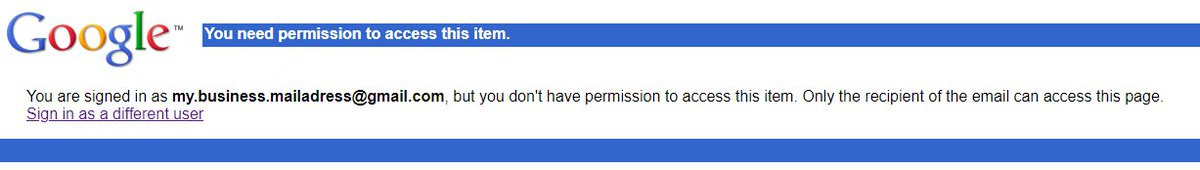 Site that opens after clicking any of the previously shown buttons