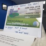 Photo by Golf Marathon Sudbury (@Golf4Hope)