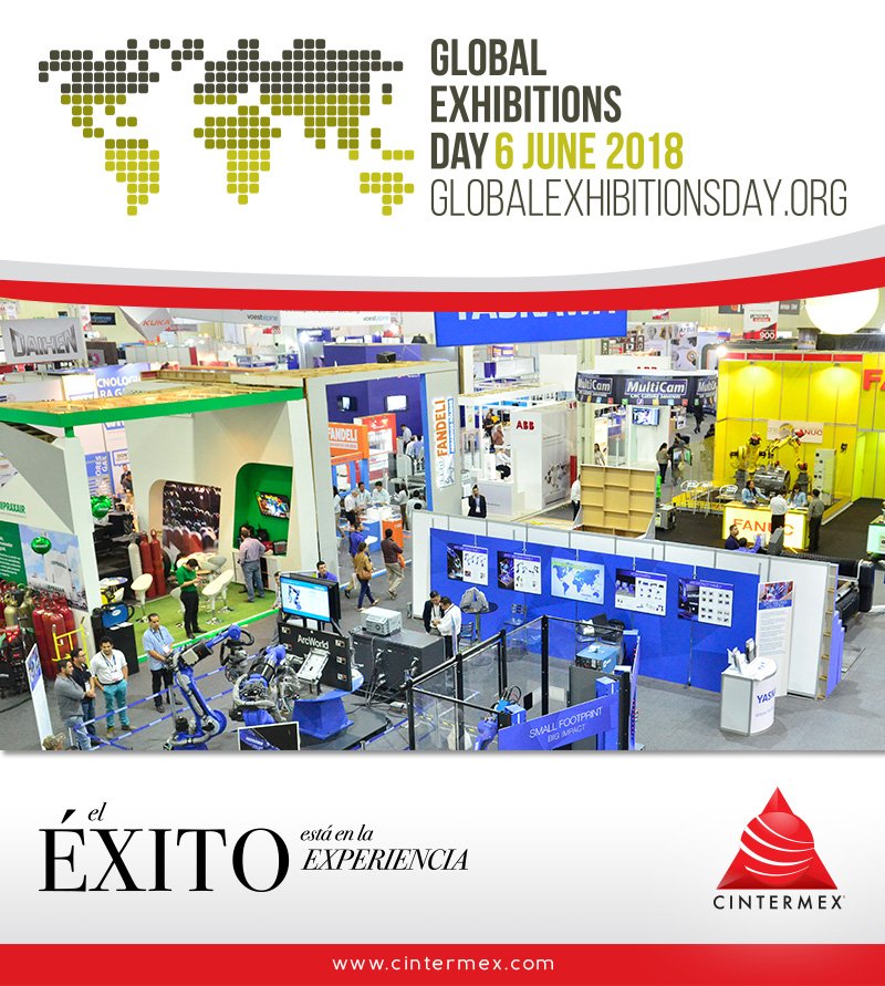 cintermexmty's tweet photo. ¡Hoy estamos celebrando el Día Mundial de las Exposiciones!
#GED #GED18 #Cintermex #Monterrey #exhibitions #expos #celebration #thebestevents https://t.co/Wj784zVKyr